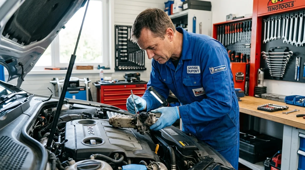 Nettoyer efficacement une vanne EGR encrassée