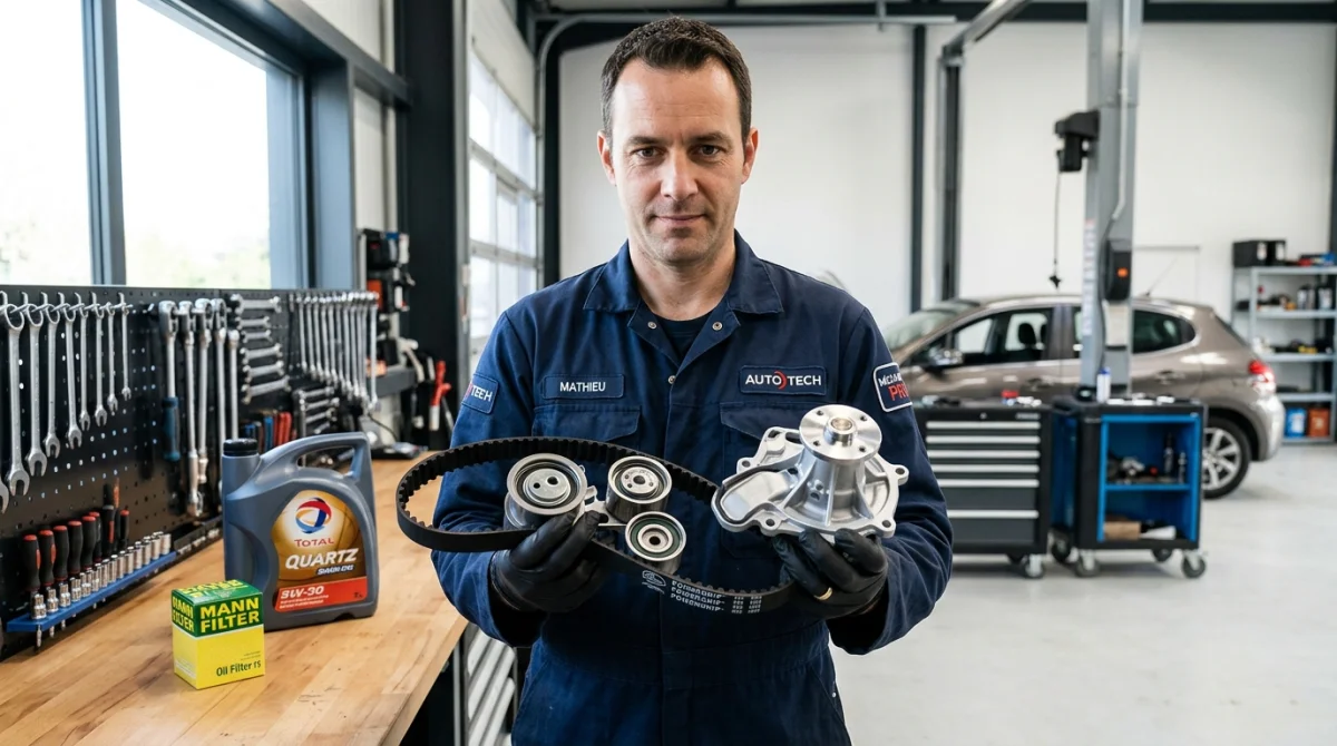 quand changer la courroie de distribution peugeot 2008 1.2 puretech