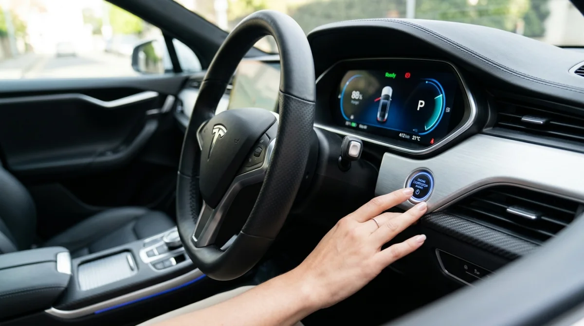 comment demarrer une voiture electrique