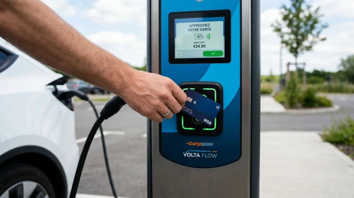 comment payer recharge voiture electrique
