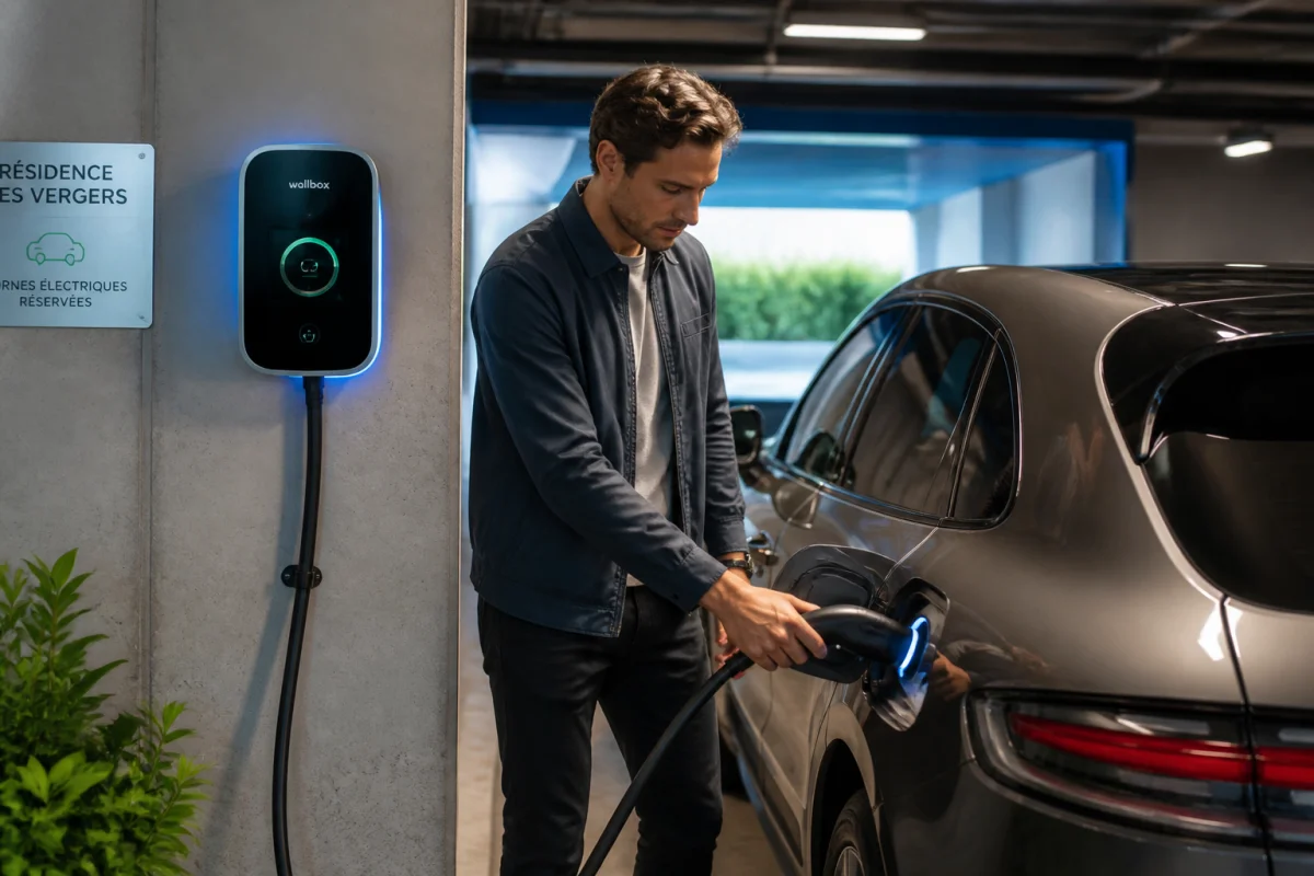 Recharger une voiture électrique en appartement