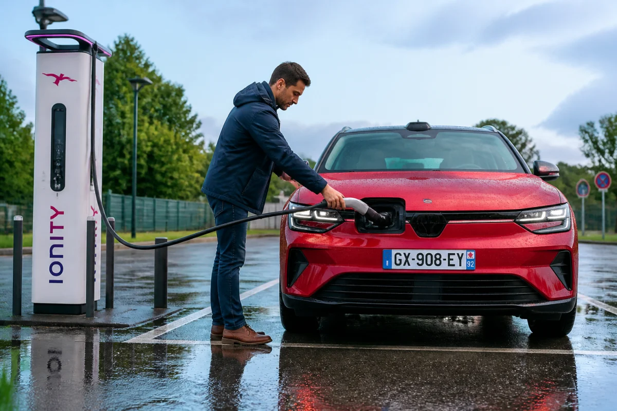 peut on charger une voiture electrique quand il pleut