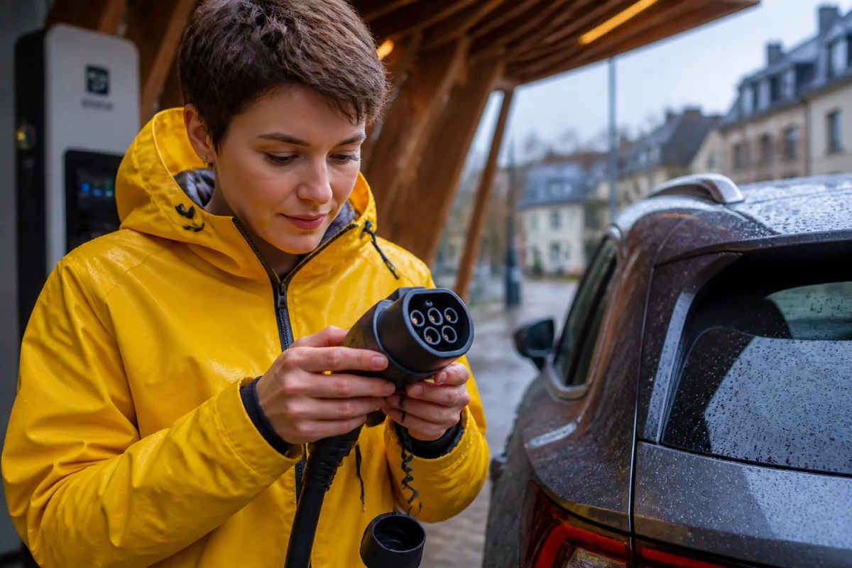 peut on charger une voiture electrique quand il pleut